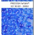 Бисер Чехия FARFALLE 321-90001 2 x 4 мм 50 г 30050 св.васильковый